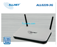 ALLNET ALL0239-3G / 300Mbit Wireless LAN Router mit USB-Port für 3G-UMTS-Sticks