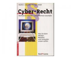 Cyber-Recht; Marktplatz Internet - schrankenlose Geschäfte; Walter J. Jaburek; Norbert Wölfl