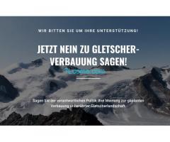Nein zur Gletscherverbauung Pitztal-Ötztal! ;