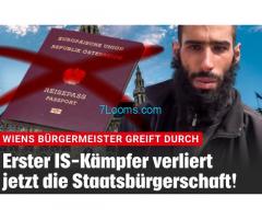 Endlich entzieht der Bürgermeister von Wien einem IS-Kämpfer die österreichische Staatsbürgerschaft!