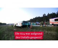 Heute am 12.09.20  wieder ein Flixbus verunfallt mit 31 Verletzten in Wöbbling; Deutschland!