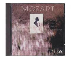 CD Wolfgang Amadeus Mozart;  Concerto in C major for Flute, Harp and Orchestra