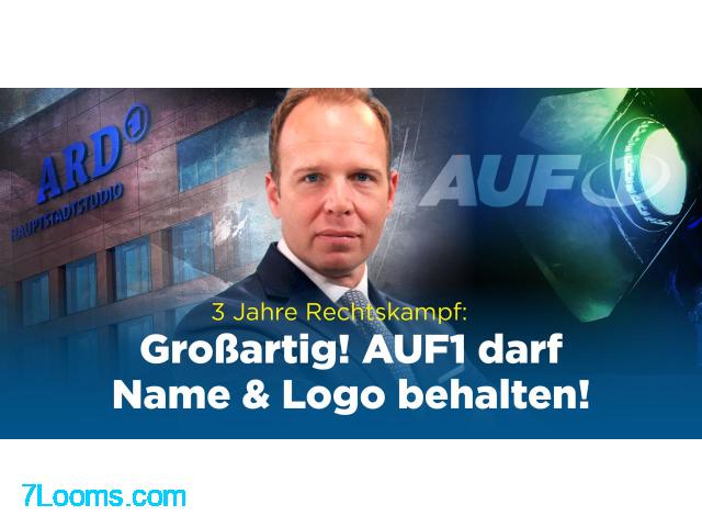 Nach 3 Jahren Rechtskampf mit der ARD: Große Freude bei den AUF1-Zuschauern Nach 3 Jahren Rechtskampf mit der ARD: Große Freude bei den AUF1-Zuschauern