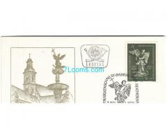 Ersttag Briefmarke Schwanthaler-Ausstellung 03. Mai 1974 2,50 Schilling 1633 bis 1848  auf Karton