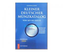 Biete: Deutscher kleiner Münzkatalog von 1871 bis heute; Günter Schön; 30. Auflage 2000