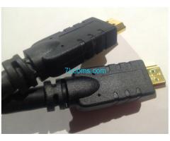 HDMI High Speed Kabel mit Ethernet vergoldete Stecker  10 Meter;