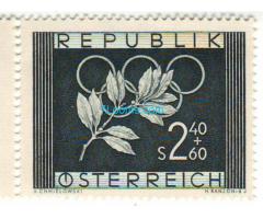 Biete: 2,40 Schilling + 60 Gr. 1952 - Olympische Spiele; Republik Österreich 1952