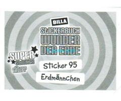 Biete Billa Sticker Nr. 95, Erdmännchen vom Stickerbuch Wunder der Erde