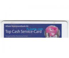 Top Cash Service-Card Allianz Investmentbank AG; 2007