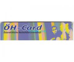 ÖH - Card Österreichische Hochschülerschaft; 2007