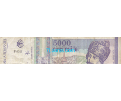 Biete: 5000 cinci mii lei; Banca Nationala a Rmaniel; Rumänien; 1993