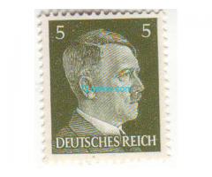 Biete: Briefmarke Adolf Hitler 5 Reichspfennig; GrossDeutsches Reich; druckfrisch gummiert; 1944