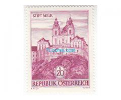 Biete: Briefmarke Stift Melk 20 Schilling Republik Österreich; druckfrisch gummiert;  1963