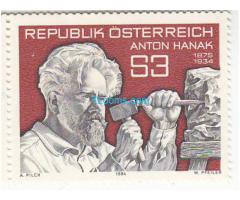 Briefmarke 50. Todestag von Anton Hanak Bildhauer 1875 - 1934, Republik Österreich 3 Schilling 1984