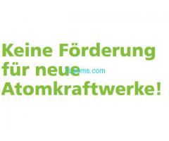 Unterstütze: Keine Förderung für neue Atomkraftwerke! Global 2000