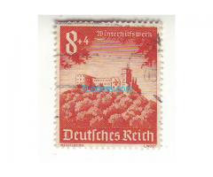 Briefmarke Winterhilfswerk; Heidelberg; Deutsches Reich; 8 + 4 Reichspfennig; gestempelt; 194x