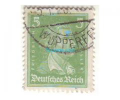 Biete: Briefmarke Friedrich Schiller; Freimarke; Deutsches Reich; gestempelt; 1926