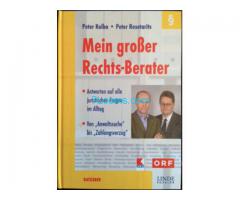 Biete: Buch Mein großer Rechtsberater; Peter Kolba; Peter Resetarits; Linde Popolär;