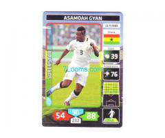 Biete: Panini Familiy Card Weltmeisterschaft 2014 Ghana; Ghana Asamoah Gyan;