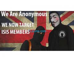 We are anonymous; We now target IS Members;
