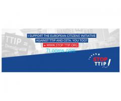 Unterstütze: Stopp TTIP und CETA! http://stop-ttip.org/de/