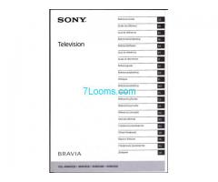 Biete: Sony Television Bravia KDL-48W605B Referenzleitfaden;