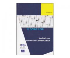 Biete: Handbuch zu europäischen Datenschutzrecht ISBN 978-92-9239-327-4