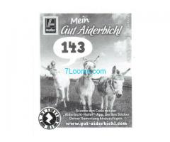 Biete: Hofer Mein Gut Aiderbichl 2015 Sticker; Katzengehege; Nr. 143;