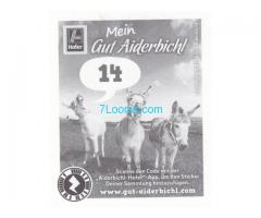 Biete: Hofer Mein Gut Aiderbichl 2015 Sticker; Pferdeweide (Koppel); Nr. 14;