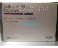 Biete 1 Packung Euthyrox 50 microgramm Tabletten Merck Serono original verpackt neu