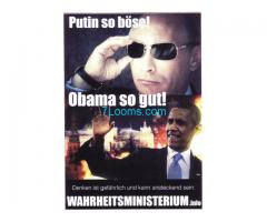 Putin so böse! Obama so gut! Denken ist gefährlich und kann ansteckend sein.