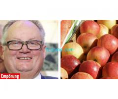 steirische Äpfel für Invasoren aus Syrien, Irak, etc. lt. Christian Konrad nicht zu essen sind;