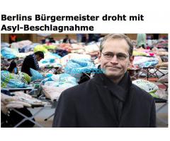 Stoppt die linke Kommunisten, die das Eigentum enteignen wollen zurste den Bürgermeister von BERLIN