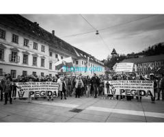 6. Februar 2016 Demonstration gegen Islamisierung in 14 Ländern; auch in Graz;