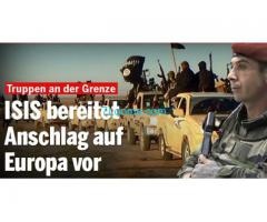 ISIS brereitet Angriff auf Europa vor; Terror Miliz hat 6000 Mannstärke;