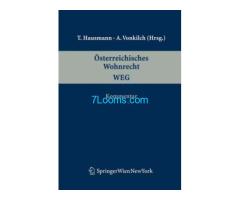 Biete 1 Buch Österreichisches Wohnrecht, WEG, Kommentar ISBN 978-3-7046-5897-5