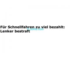 der Staat krank ist, er straft Bürger weil sie Strafen die sie erhalten überzahlen!