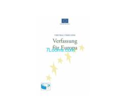 Biete Buch Vertrag über eine Verfassung für Europa  ISBN 92-824-3098-7
