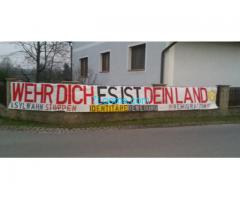 Wehr Dich es ist Dein Land; Asylwahn Stoppen; Identitäre Bewegung; Remigration; Aktiv in Fehring;