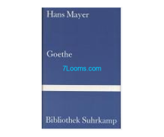 Biete Buch Goethe. Ein Versuch über den Erfolg; Mayer Hans ISBN: 351801367X