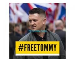 Freier Journalist Tommy Robinson  wurde in Leeds verhaftet und zu 13 Monaten Haftstrafe verurteilt.