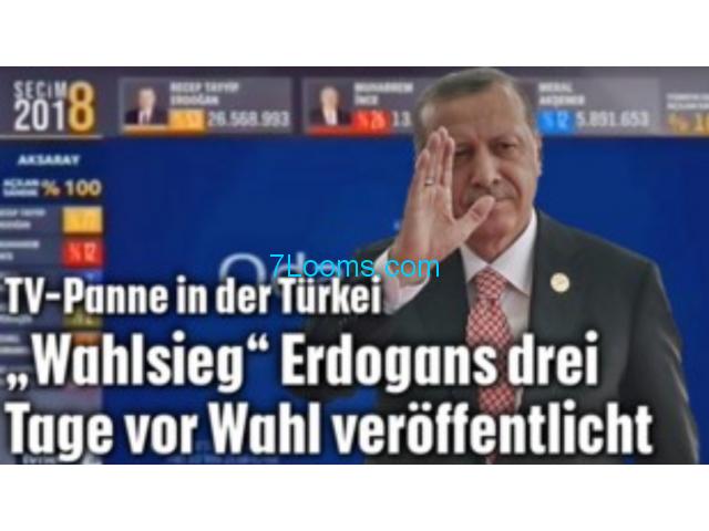 Enthüllung des Wahlbetruges? Erdogans Wahlsieg 3 Tage vor WahlEnde veröffentlicht!