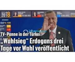 Enthüllung des Wahlbetruges? Erdogans Wahlsieg 3 Tage vor WahlEnde veröffentlicht!