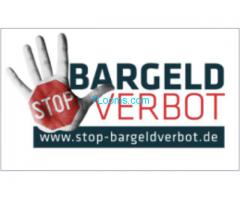 Unterstützen Sie  http://stop-bargeldverbot.de in der EU jetzt zeichnen!