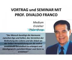 Seminar: Der Weg zum inneren Frieden - eine therapeutische Reise 22.05.2016 Prof. Divaldo Franco;