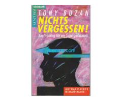 Biete Buch Tony Buzan Nichts vergessen! Kopftraining für ein Supergedächtnis ISBN 3-442-10385-1
