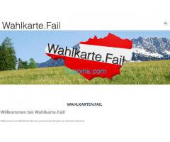 http://wahlkarte.fail/ ; der grosse Österreichische Wahlbertrug; Mai 2016 Präsidentenwahl