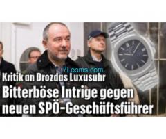 weil sich der Bundesgeschäftsführer der SozialDemokratischenPartei eine Uhr 45.000,-  leisten kann!