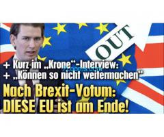 Kurz der JumboMinister hat als einziger gecheckt, dass die EU so nicht weiter gehen kann!