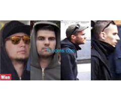 Wir suchen die 4 linken Attentäter vom 12.06.16 in Wien wegen Mordversuches!